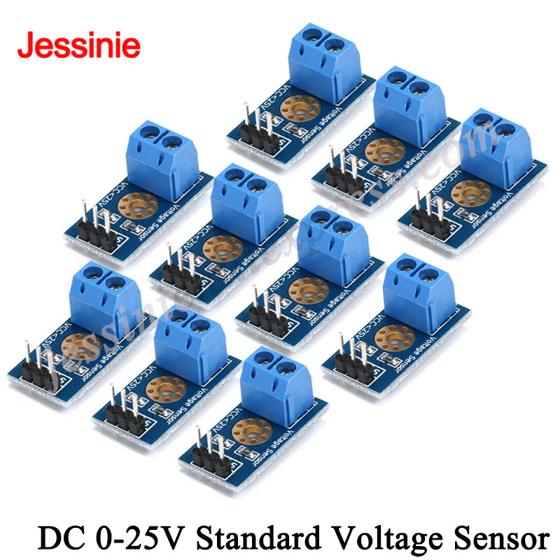 Sensor Kit Arduino - 10Pcs/1pc DC 0-25V Standard Voltage Sensor