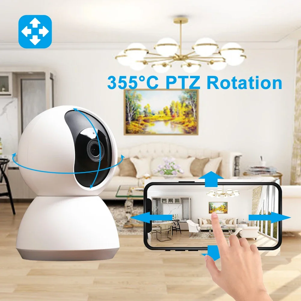 Wifi Smart Plug - 400W Smart Tuya Indoor Camera 1080P