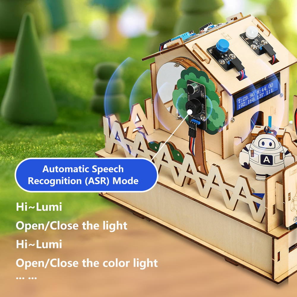 ACEBOTT Smart Home STEM STEAM  - đánh giá và giá Esp32 Smart Home Kit