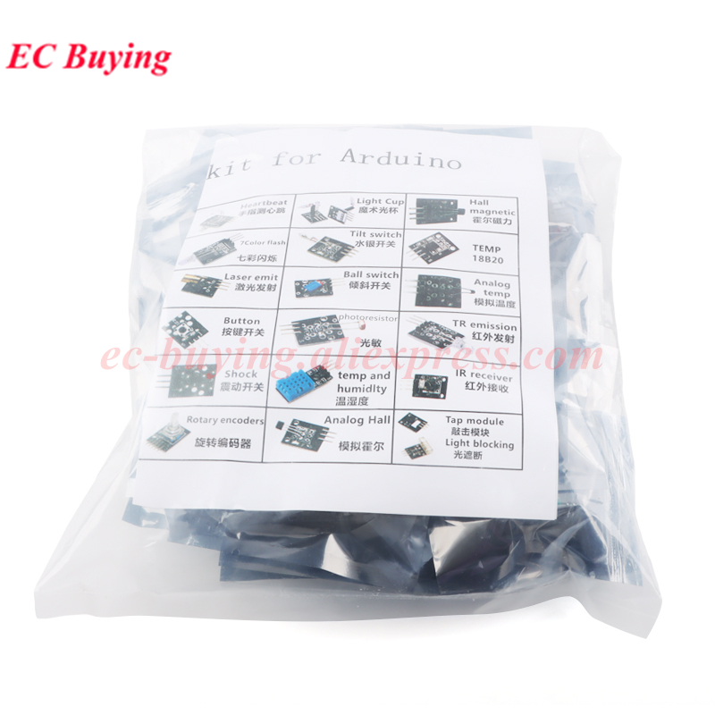 37 in 1 Sensors Modules 37 Kit - đánh giá và giá Esp32 Smart Home Kit