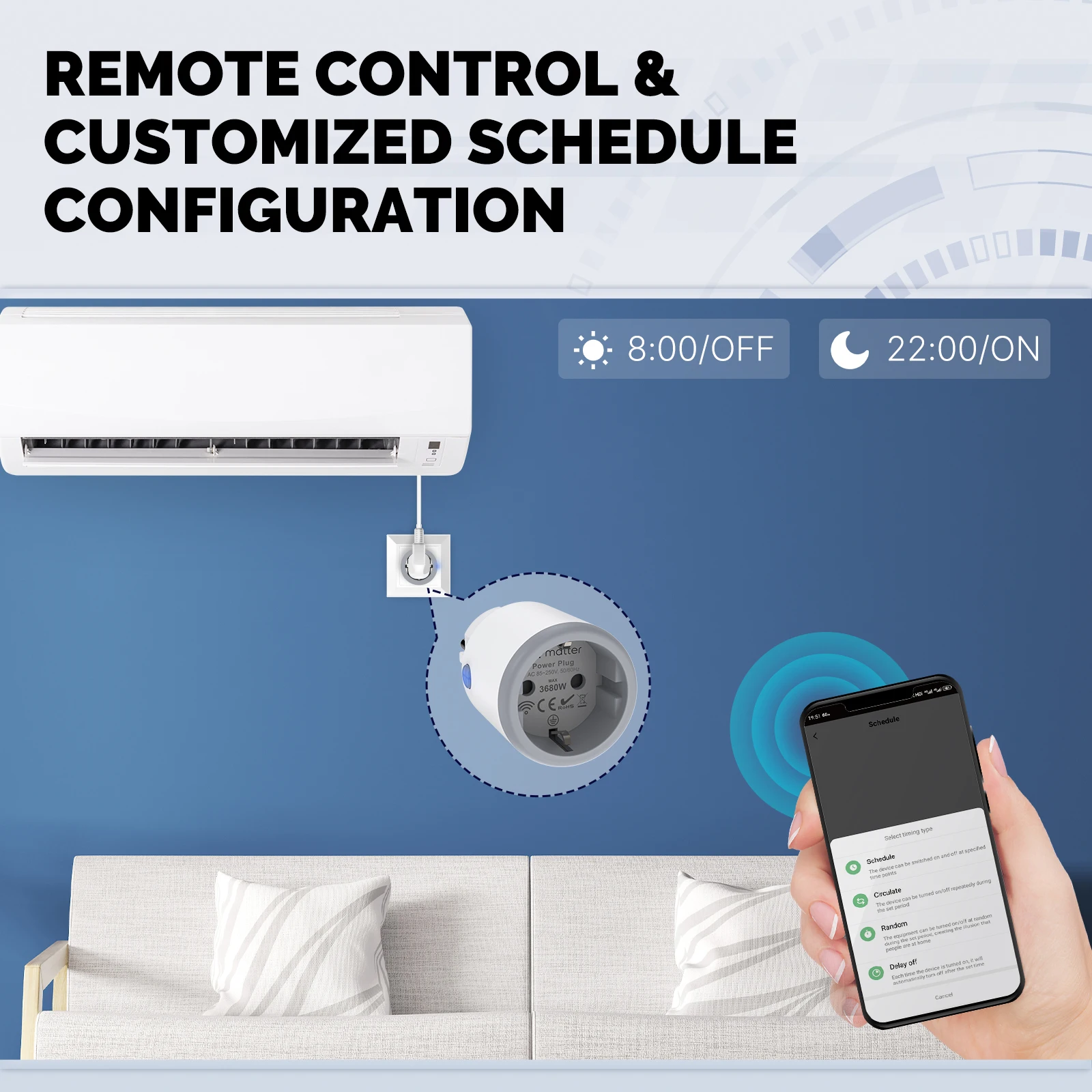 MOES Smart EU/US/UK Plug Matte - đánh giá và giá Wifi Smart Plug