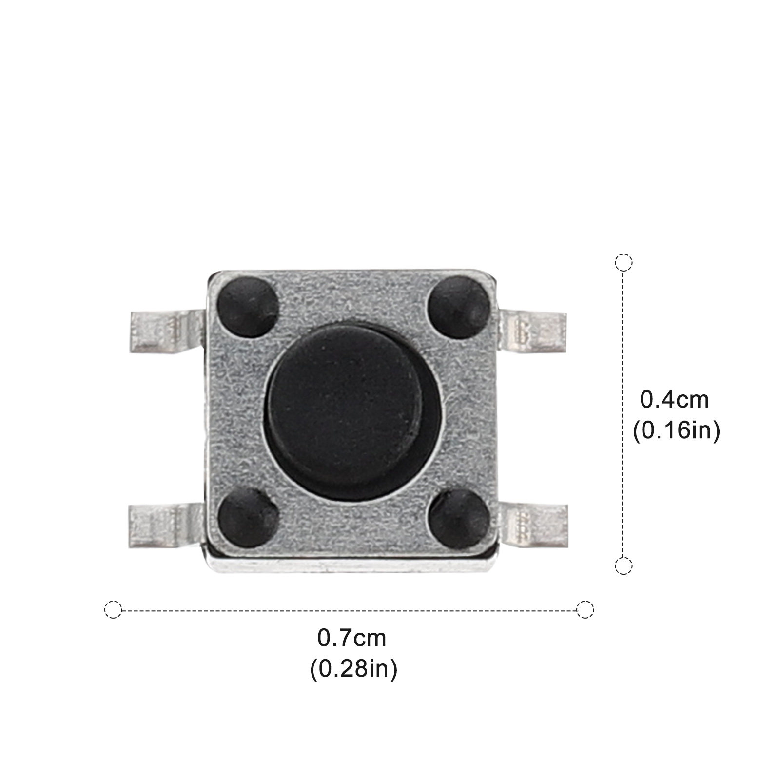 100Pcs Tactile Momentary Push  - đánh giá và giá Electronics Project Kit