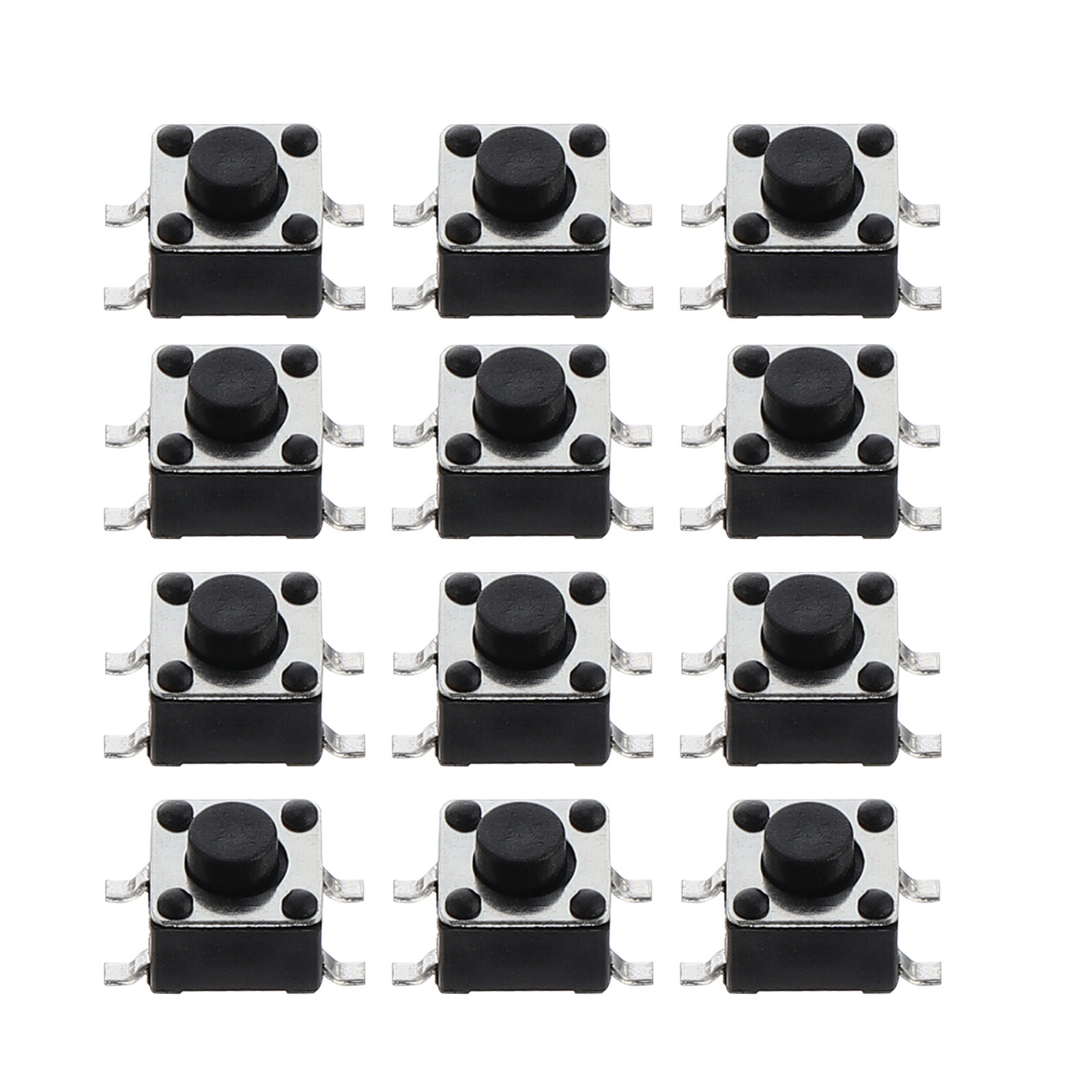 100Pcs Tactile Momentary Push  - đánh giá và giá Electronics Project Kit