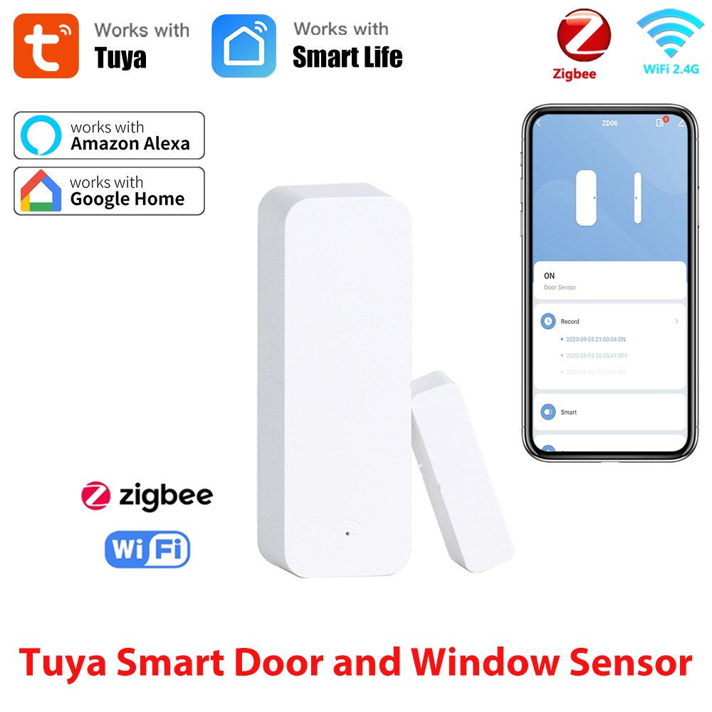 Tuya Smart WiFi/Zigbee Door Wi - đánh giá và giá Smart Home Automation Kit