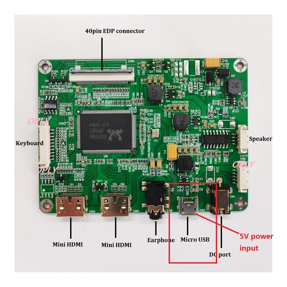 EDP controller board kit with  - đánh giá và giá Microcontroller Kit