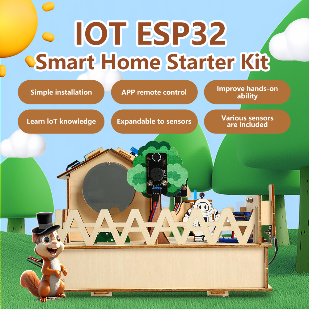 ACEBOTT Smart Home STEM STEAM  - đánh giá và giá Esp32 Smart Home Kit