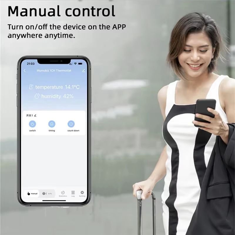 A01F-Tuya Smart Life Wifi Swit - đánh giá và giá Wifi Thermostat