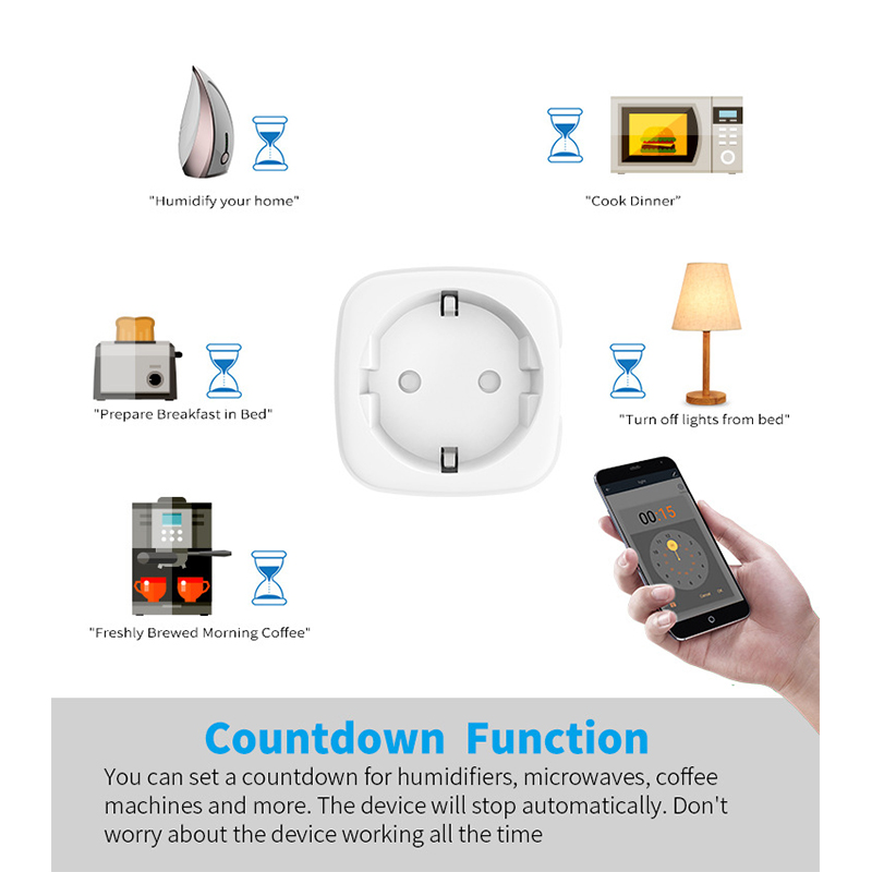 Works with Tuya Smart Life App - đánh giá và giá Wifi Smart Plug