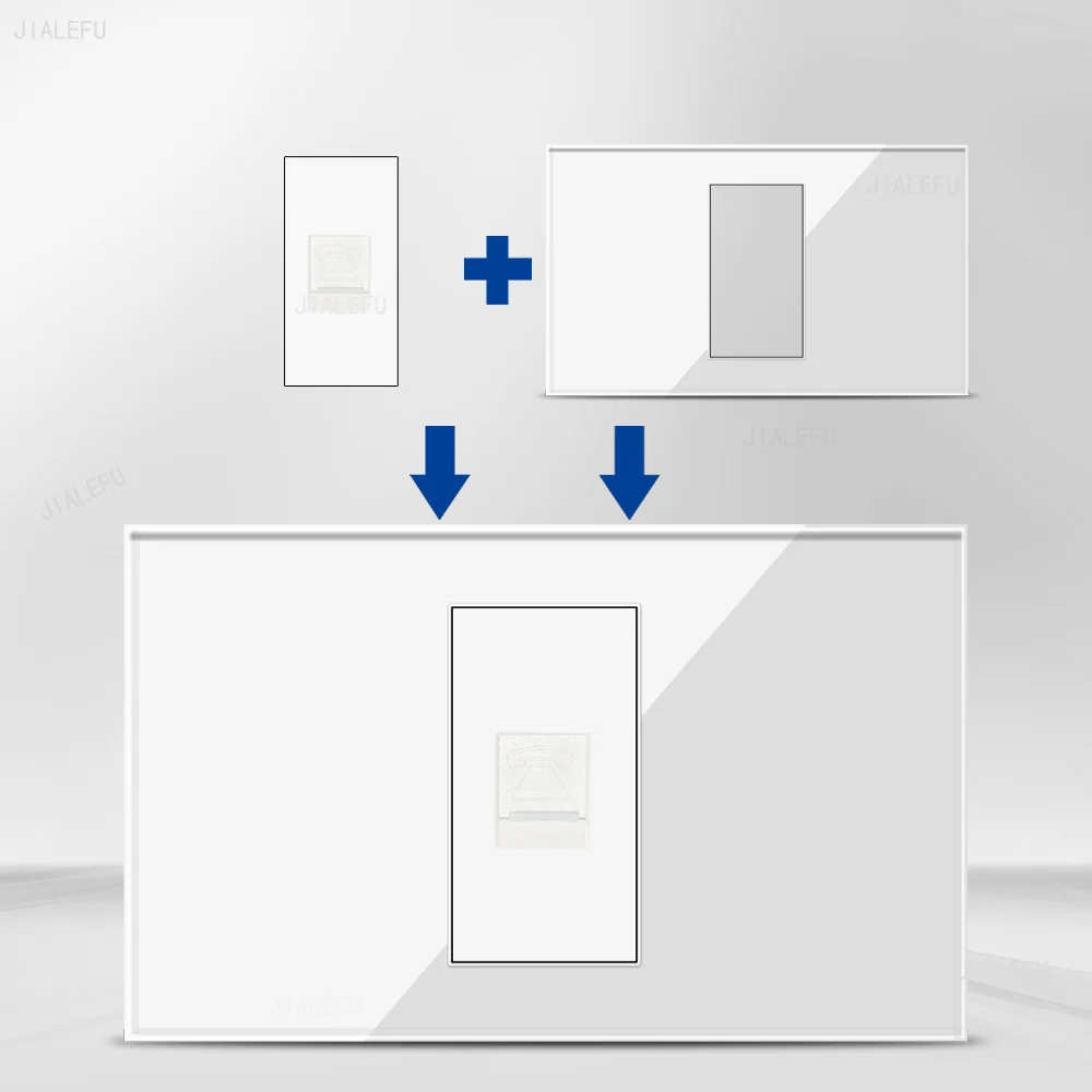 DELEFU White Glass Panel 3/1 M - đánh giá và giá Wifi Smart Plug