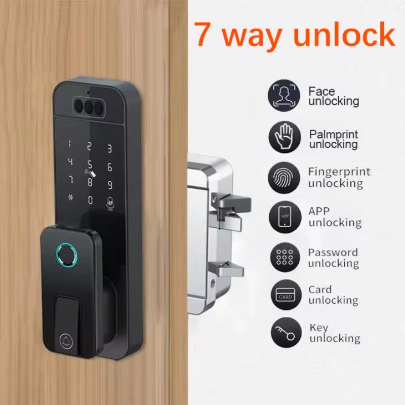 TYSH Matter Tuya Smart Rim Loc - đánh giá và giá Smart Door Lock Wifi