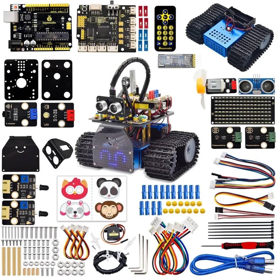 Keyestudio Upgrade Mini Smart  - đánh giá và giá Stem Robotics Kit