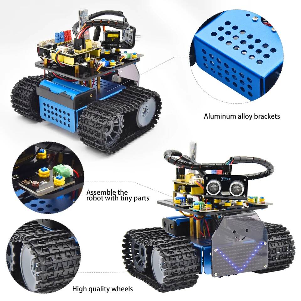 Keyestudio Upgrade Mini Smart  - đánh giá và giá Stem Robotics Kit