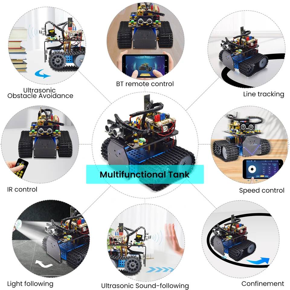 Keyestudio Upgrade Mini Smart  - đánh giá và giá Stem Robotics Kit