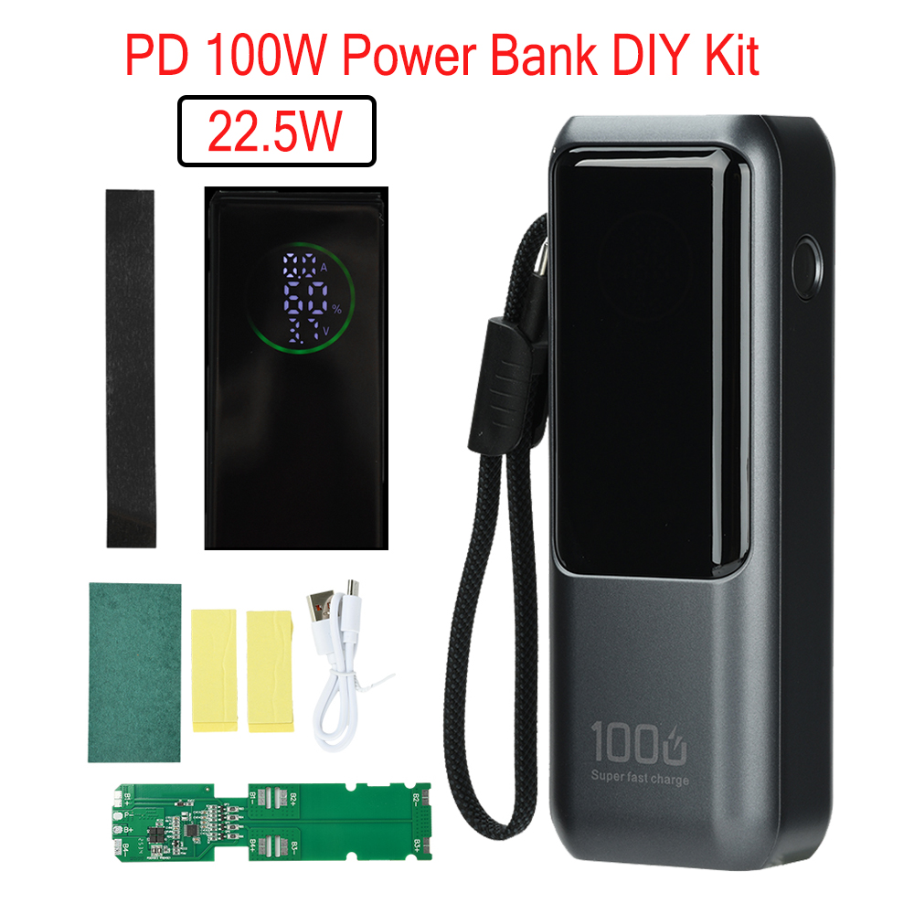 PD 100W Fast Charging Power Ba - đánh giá và giá Electronics Project Kit