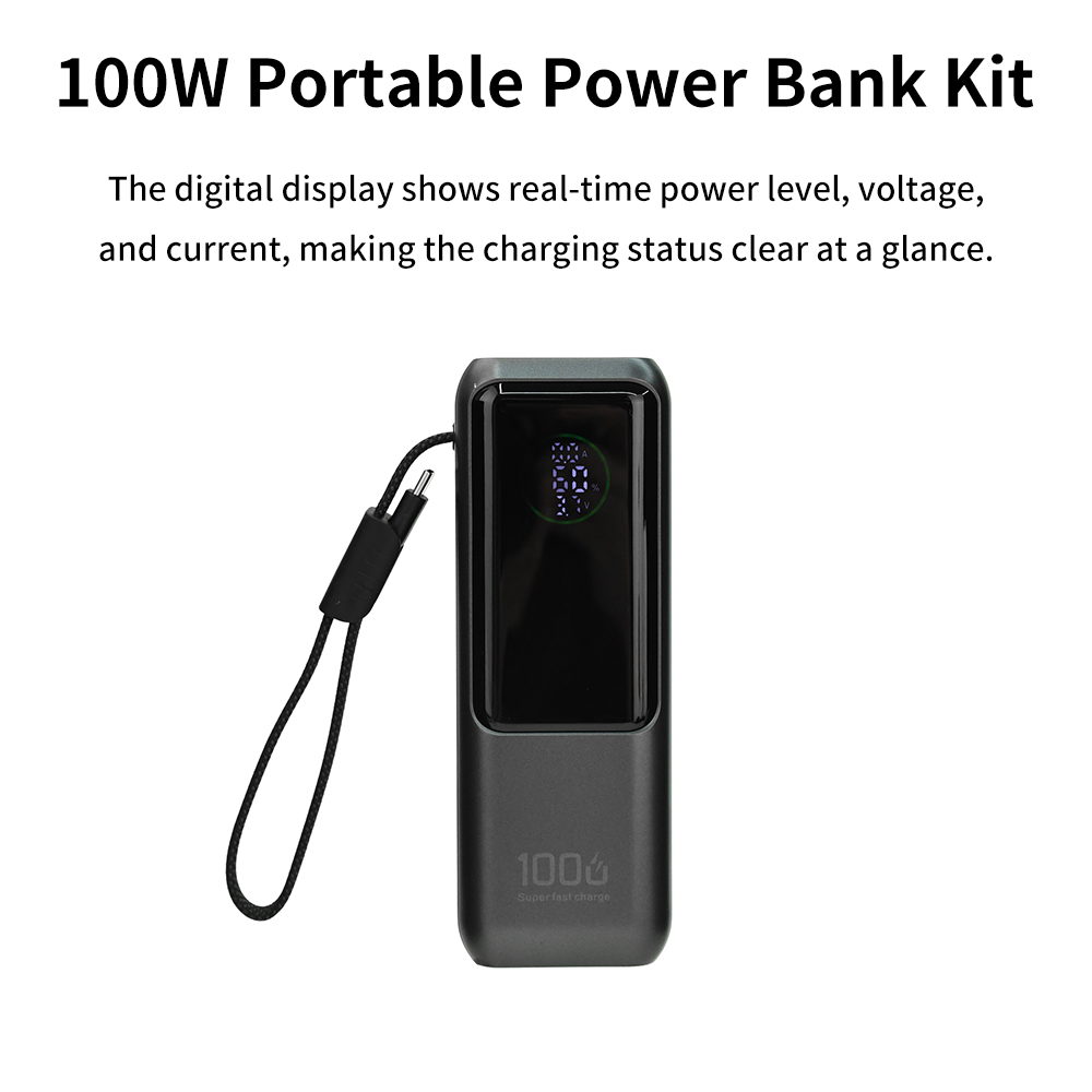 PD 100W Fast Charging Power Ba - đánh giá và giá Electronics Project Kit