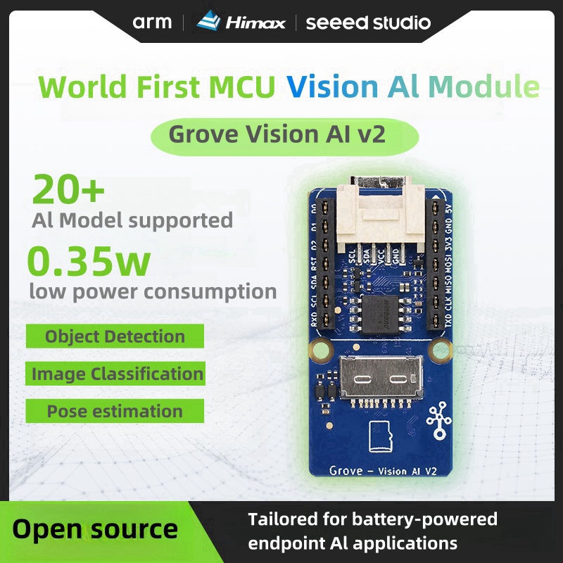 Grove Vision AI V2 Kit - Arm C - đánh giá và giá Sensor Kit Arduino