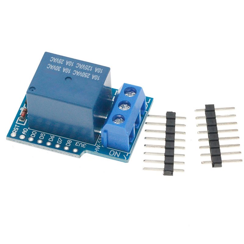 AS95-One Channel Wemos D1 Mini - đánh giá và giá Esp8266 Relay Module