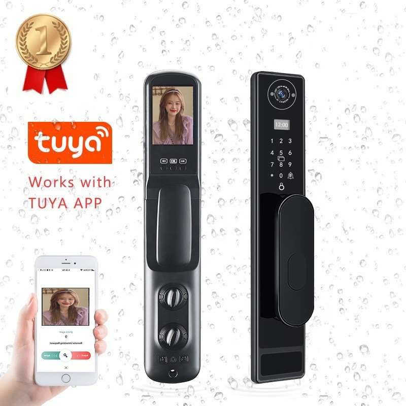 Automatic TUYA Wifi Cat Eye Ca - đánh giá và giá Smart Door Lock Wifi