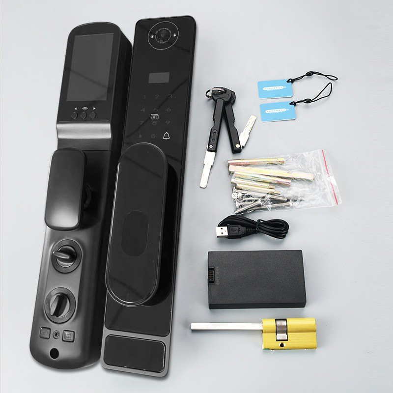 Automatic TUYA Wifi Cat Eye Ca - đánh giá và giá Smart Door Lock Wifi