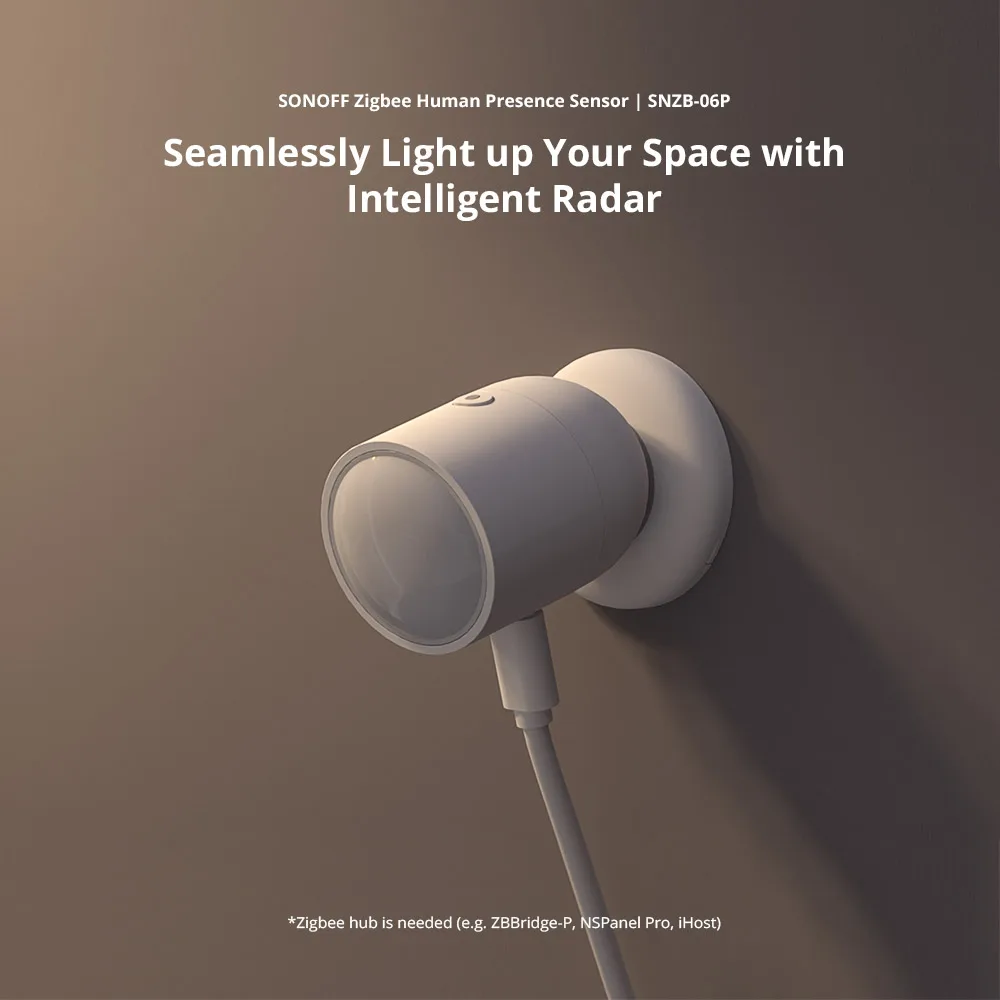 SONOFF SNZB 06P Zigbee Human P - đánh giá và giá Smart Home Automation Kit