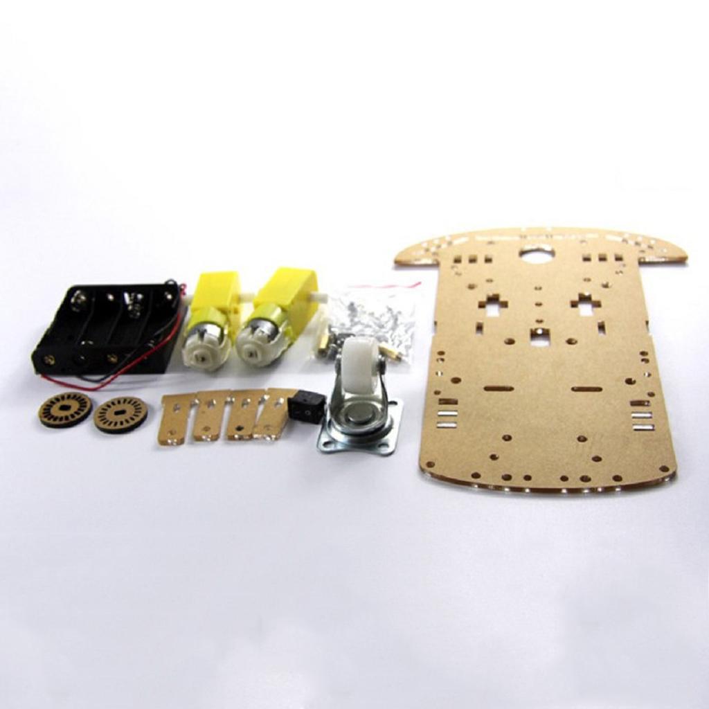 2WD Robot Car Chassis Assembly - đánh giá và giá Stem Robotics Kit