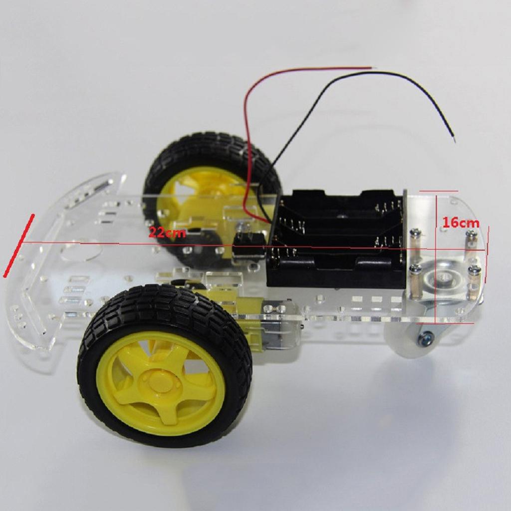 2WD Robot Car Chassis Assembly - đánh giá và giá Stem Robotics Kit