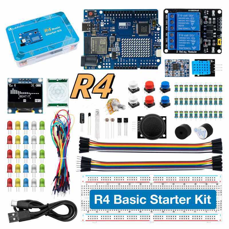 UNO R4 WiFi Compatible Develop - đánh giá và giá Electronics Project Kit