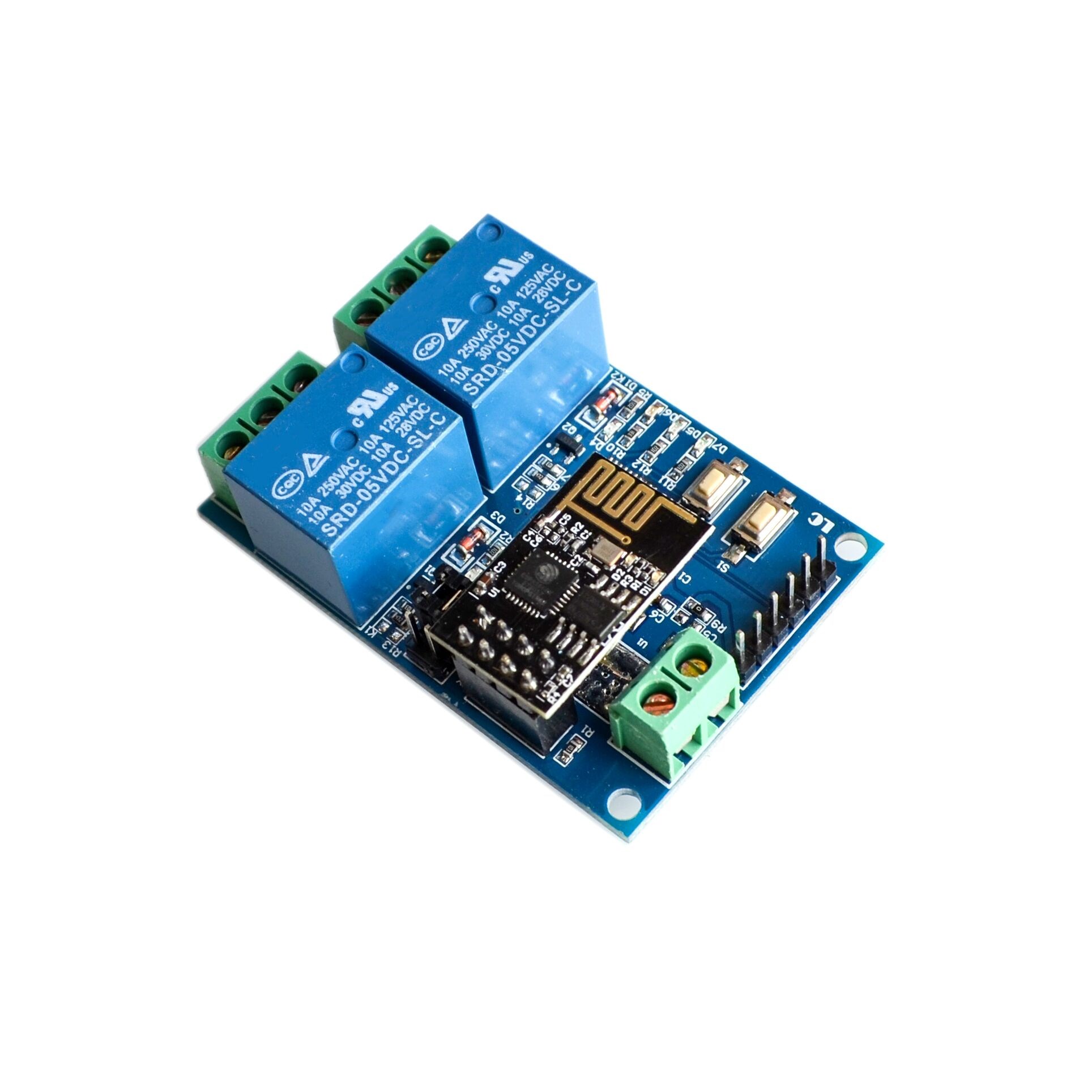 5V ESP8266 ESP-01 2 Channel Wi - đánh giá và giá Esp8266 Relay Module