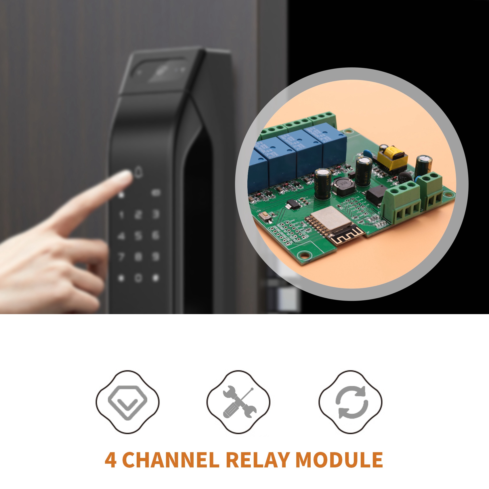 SCLS ESP8266 Wireless WIFI 4 C - đánh giá và giá Esp8266 Relay Module