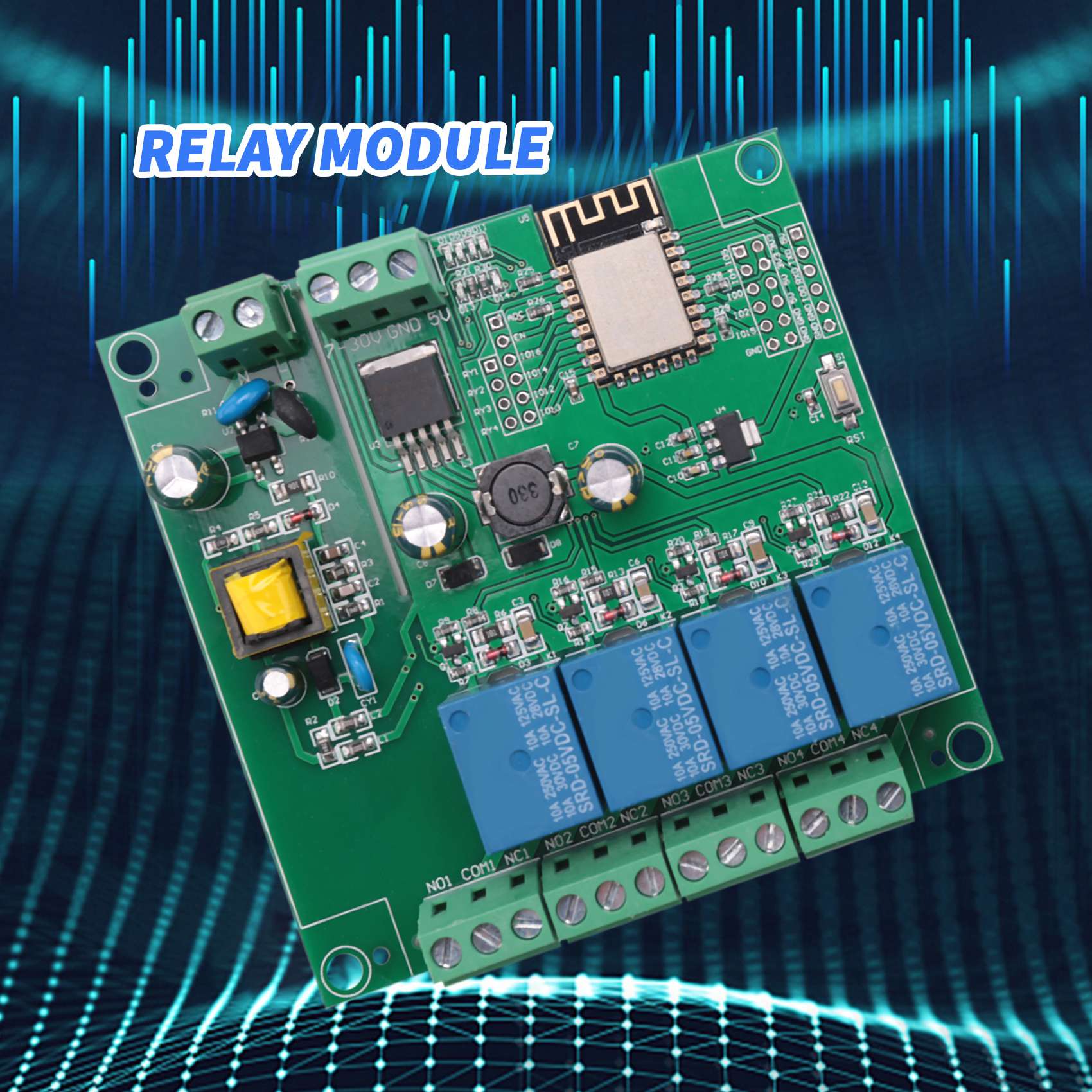 SCLS ESP8266 Wireless WIFI 4 C - đánh giá và giá Esp8266 Relay Module