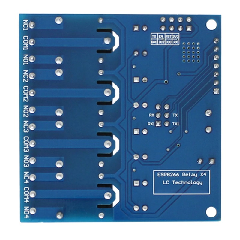ESP8266 ESP-01 4-way WiFi rela - đánh giá và giá Esp8266 Relay Module