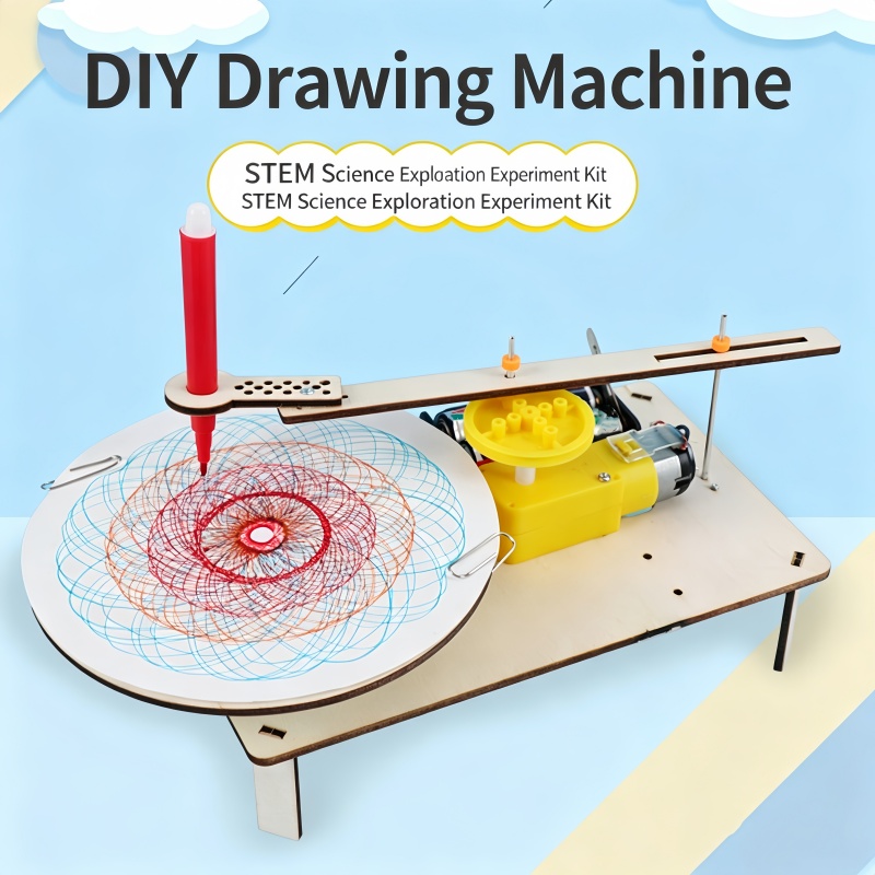 1-3Pcs DIY Wooden Electric Plo - đánh giá và giá Stem Robotics Kit
