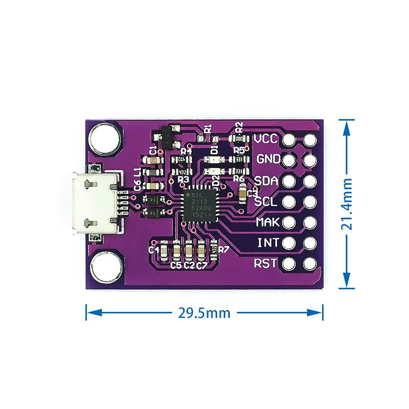 CP2112 Debug Board USB to SMBu - đánh giá và giá Sensor Kit Arduino