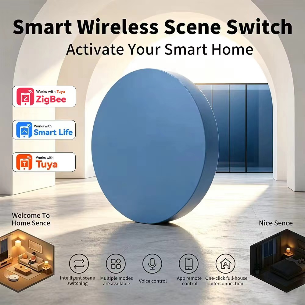 Zigbee Smart Scene Push Button - đánh giá và giá Smart Home Automation Kit
