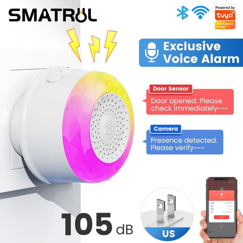 SMATRUL Tuya WiFi Sound And Li - đánh giá và giá Wifi Smart Plug