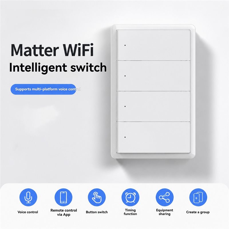 DTA4-Voice Control For Smart L - đánh giá và giá Smart Light Switch Wifi