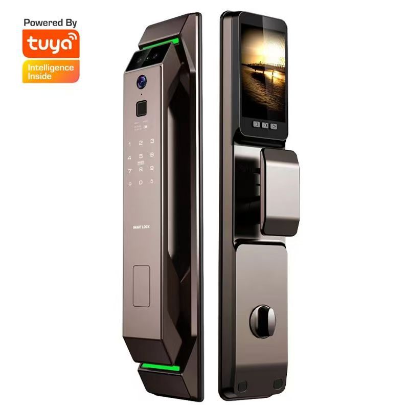 3D Facial Recognition Fingerpr - đánh giá và giá Smart Door Lock Wifi