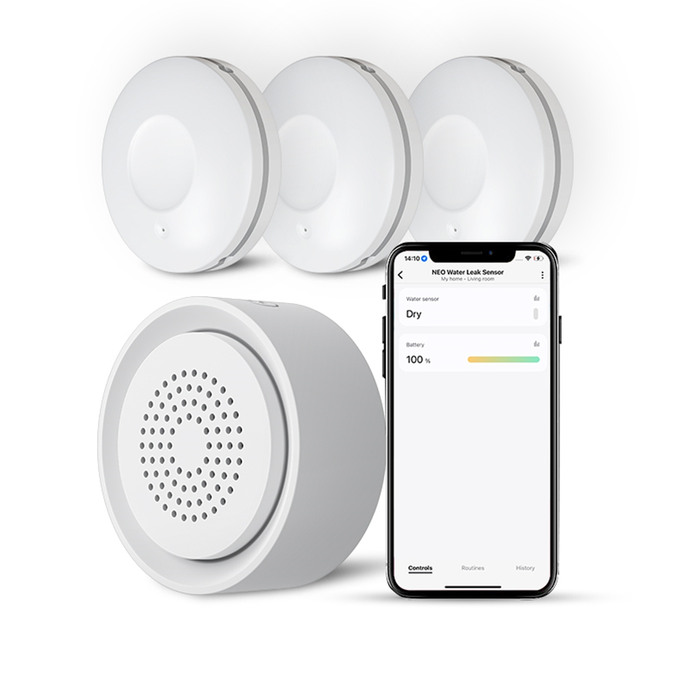 BTLIFE-Flood Detector With Sir - đánh giá và giá Smart Home Automation Kit