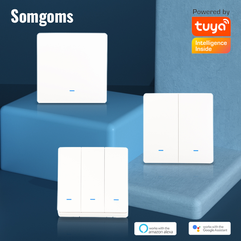 Công Tắc Thông Minh WiFi Đẩy N - đánh giá và giá Smart Light Switch Wifi