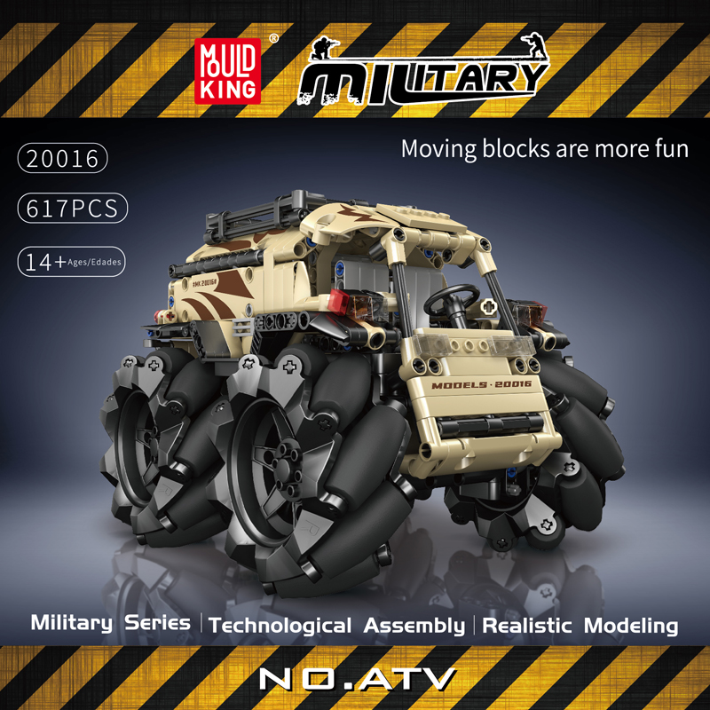 MOULD KING 20016 Technical All - đánh giá và giá Stem Robotics Kit
