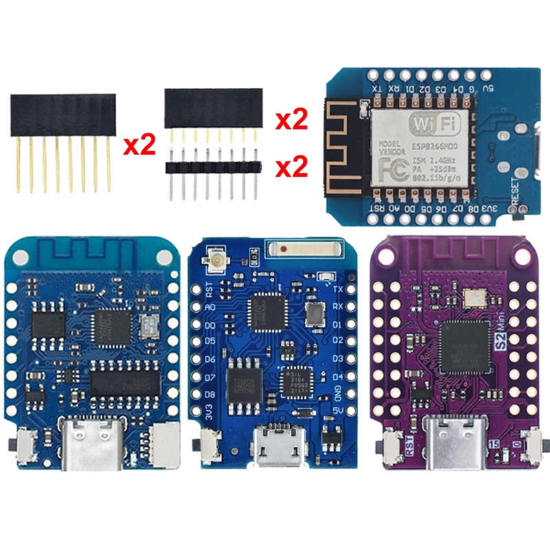 WeMos D1 Mini Pro V3.0 NodeMcu - đánh giá và giá Esp8266 Relay Module