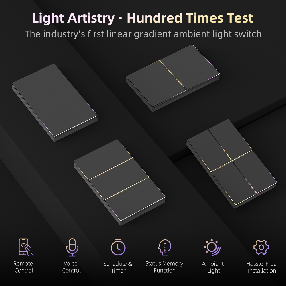 AVATTO 1/2/3/4 Gang WiFi Smart - đánh giá và giá Smart Light Switch Wifi