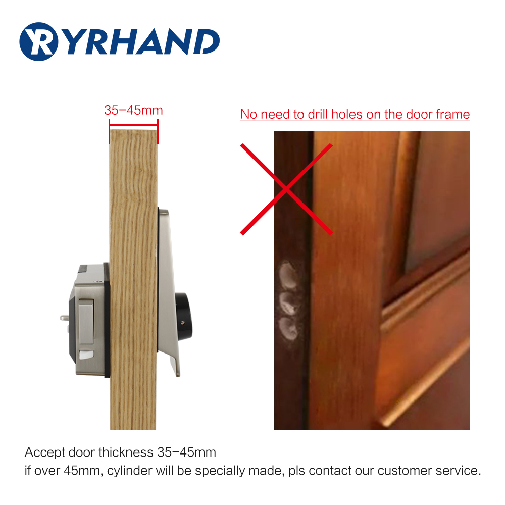 Chống Thấm Nước Cửa Thông Minh - đánh giá và giá Smart Door Lock Wifi