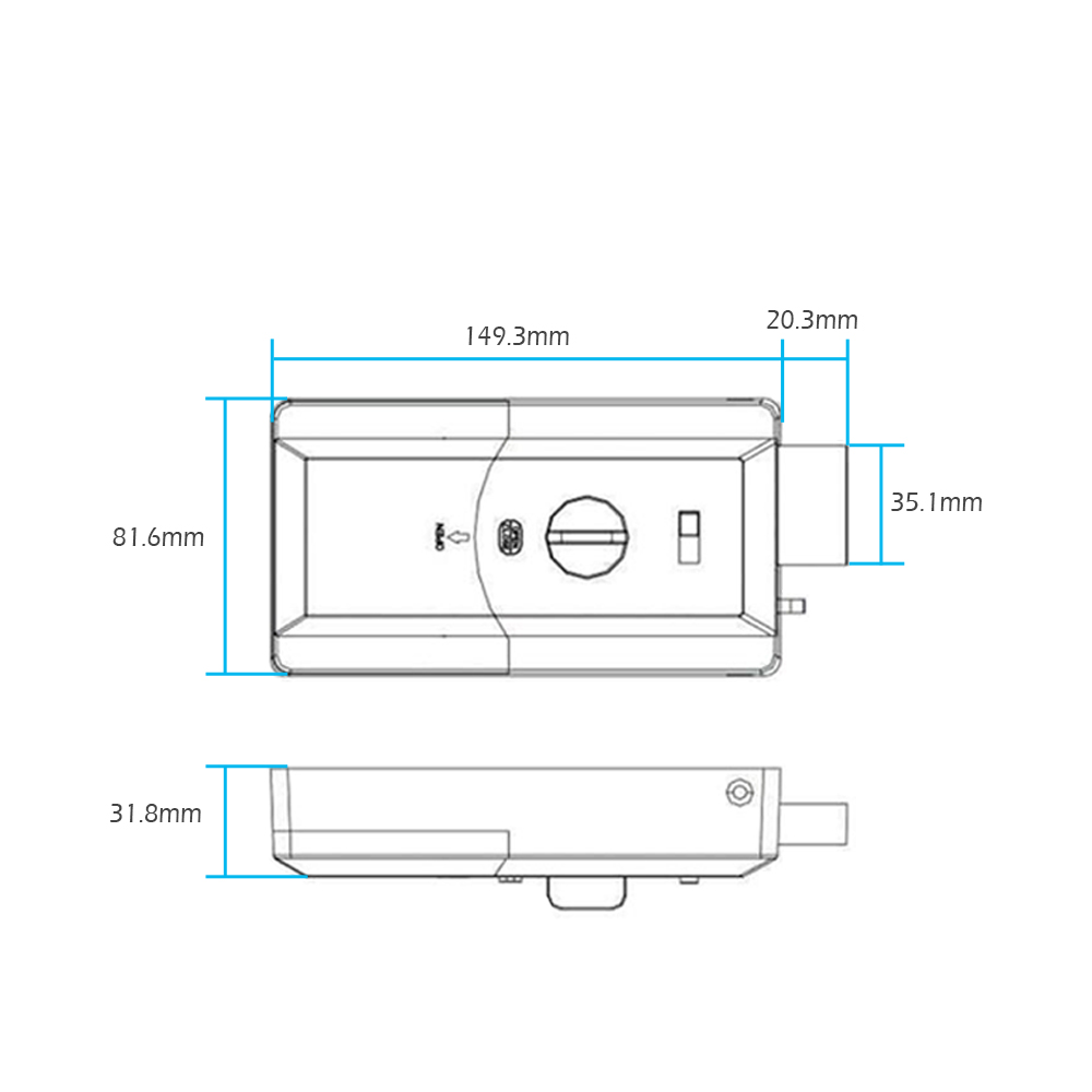 Chống Thấm Nước Cửa Thông Minh - đánh giá và giá Smart Door Lock Wifi