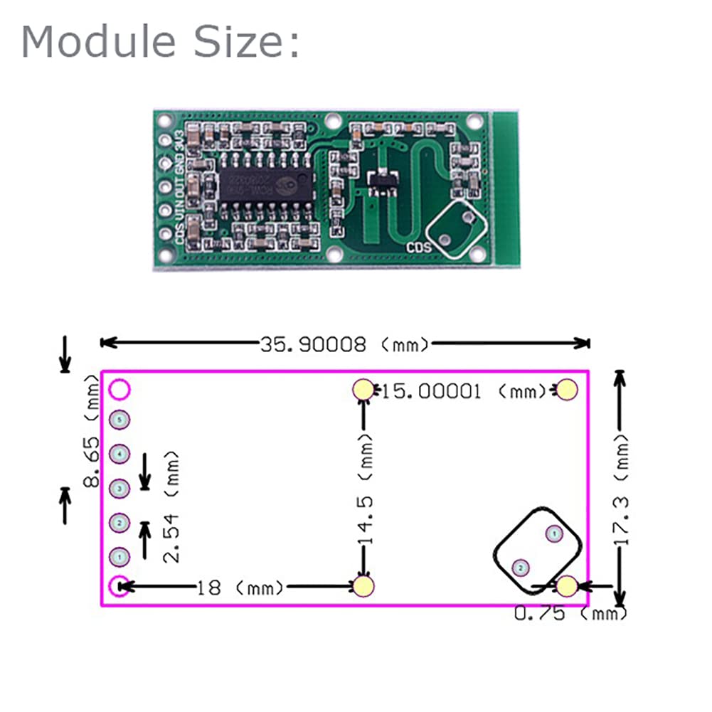 5PCS RCWL-0516 Motion Detectio - đánh giá và giá Esp8266 Relay Module