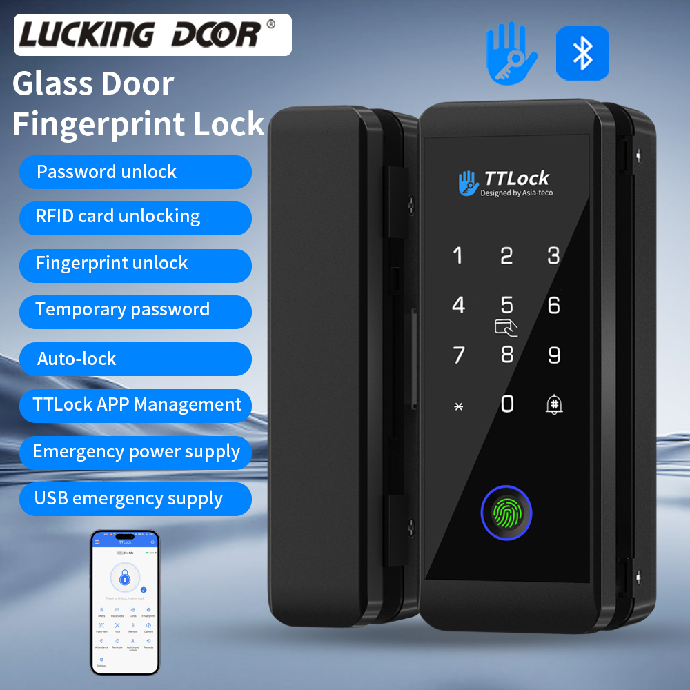 TTLOCK Smart Glass Lock Finger - đánh giá và giá Smart Door Lock Wifi