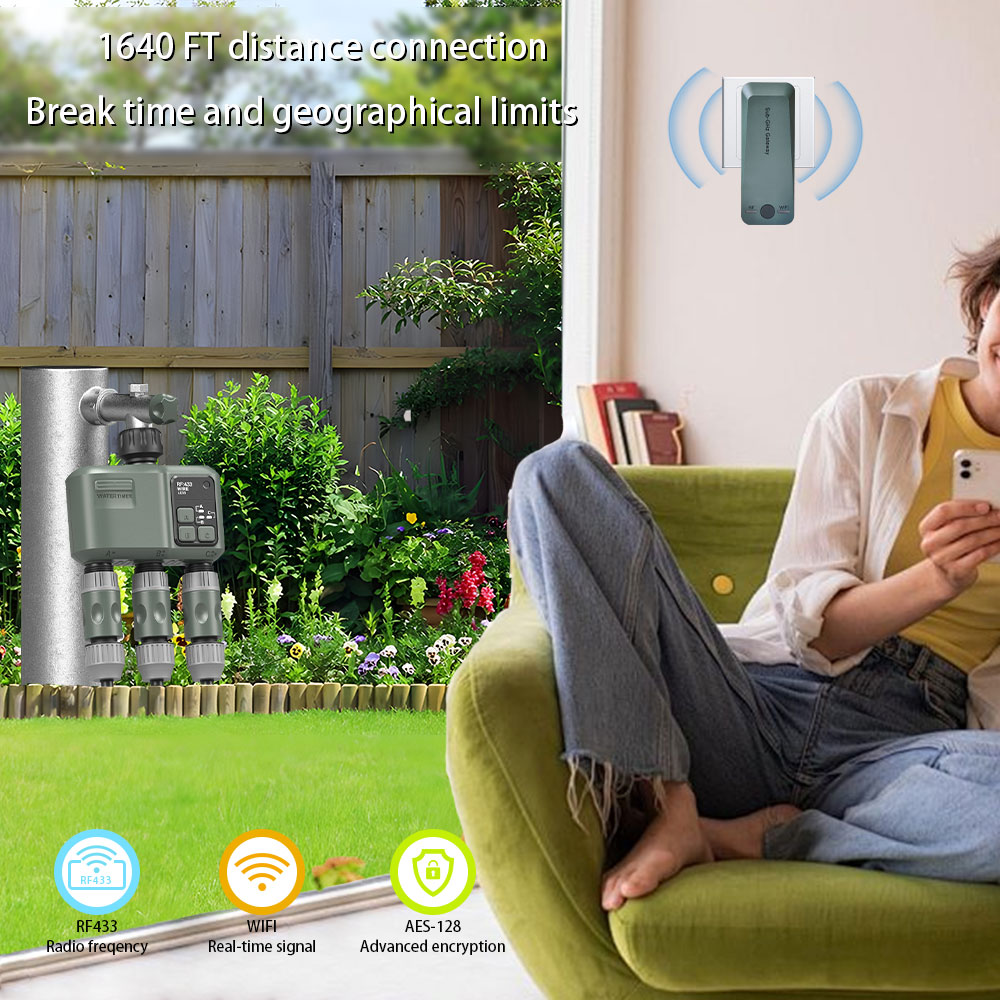 Tuya Wifi+RF433 3-outlet Water - đánh giá và giá Wifi Smart Plug