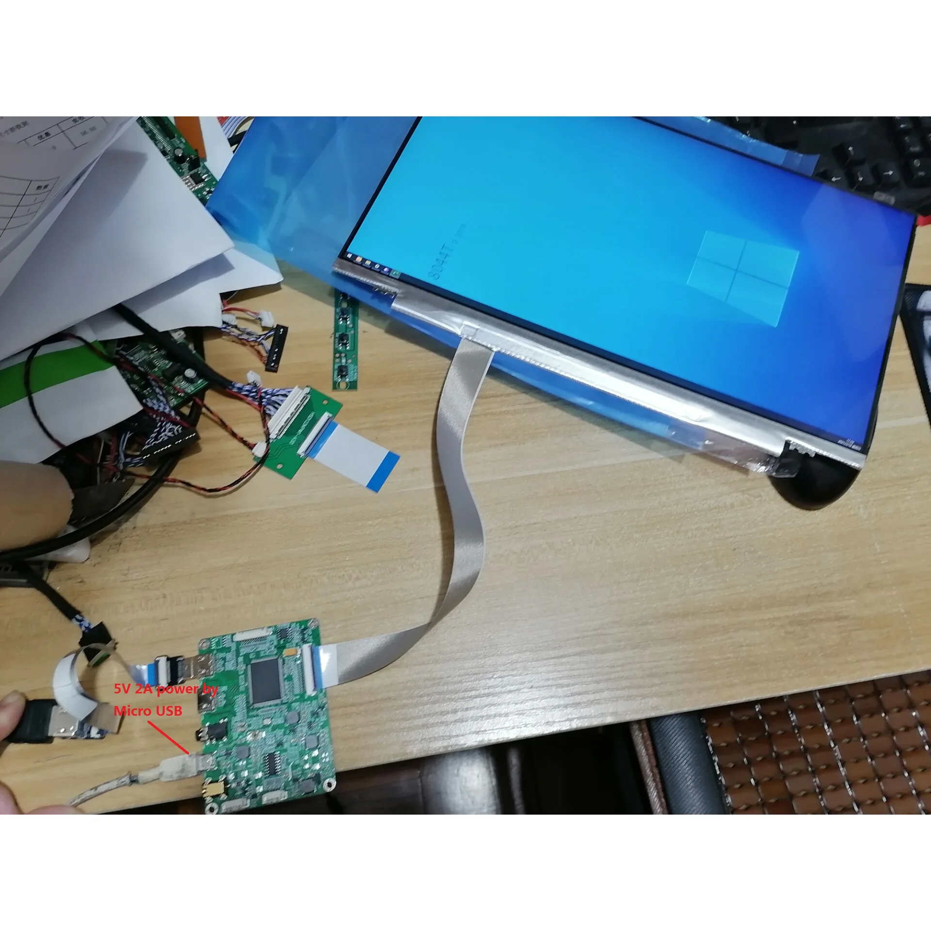 kit For B140HAN01 monitor 2 HD - đánh giá và giá Microcontroller Kit