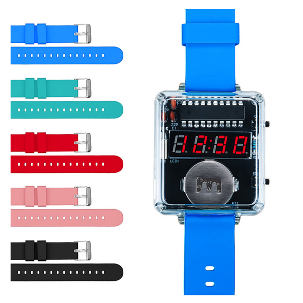 DIY Electronic Watch Kit 0.28' - đánh giá và giá Esp32 Smart Home Kit